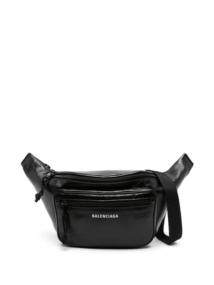 Мужская поясная сумка Balenciaga Explorer, черная