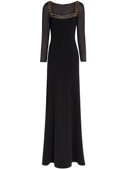 Платье макси от Jenny Packham Jamilia black