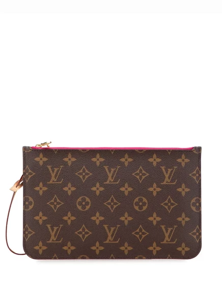 Женский клатч Louis Vuitton Pre-Owned Neverfull, коричневый