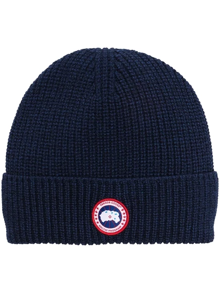 Унисекс шапка-бини Canada Goose Arctic Disc, темно-синяя