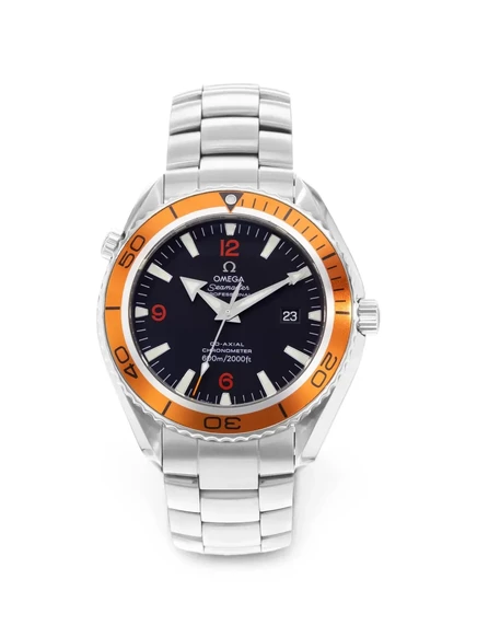 Мужские часы Omega Seamaster Planet Ocean 45 мм, черные