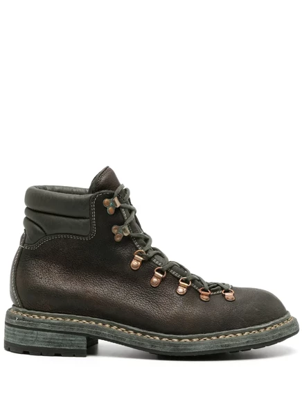 Ботинки GUIDI 19 из телячьей кожи, коричневые