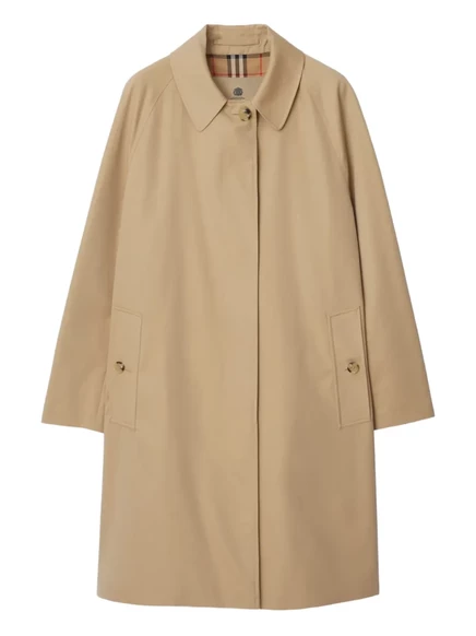 Женский тренч Burberry Camden Heritage однобортный, бежевый