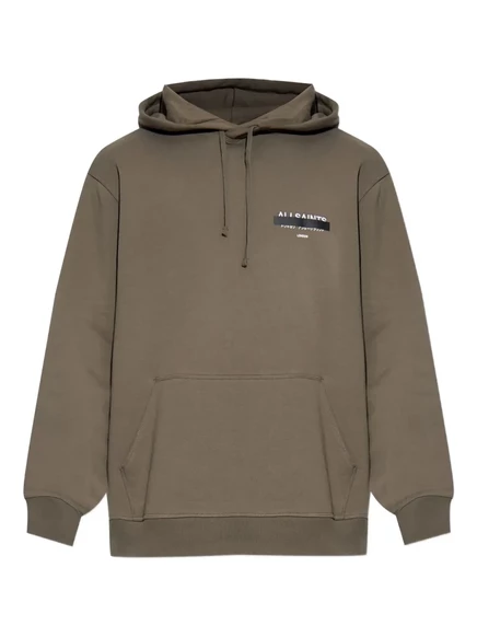 Мужское худи AllSaints Redact с капюшоном, зеленое