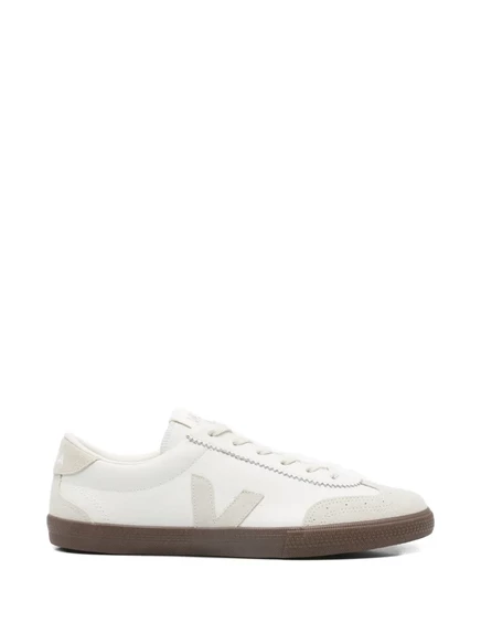 Унисекс кроссовки veja bark logo, белые