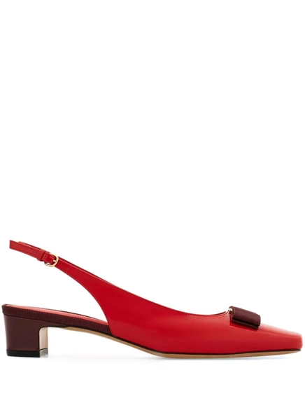 Женские туфли-лодочки Ferragamo 30 мм Vara, красные