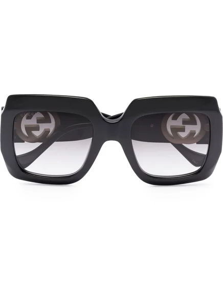 Женские солнцезащитные очки Gucci Eyewear, черные