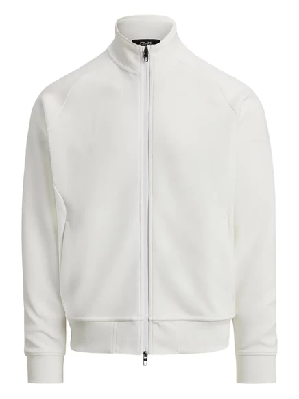 Мужской кардиган RLX Ralph Lauren с воротником‑стойкой, белый