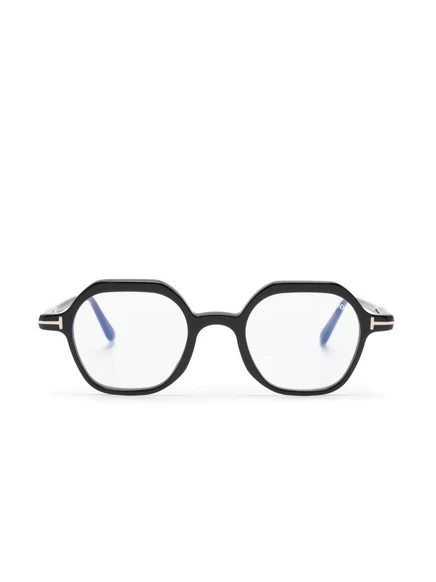 Очки в шестиугольной оправе TOM FORD Eyewear FT5900B black