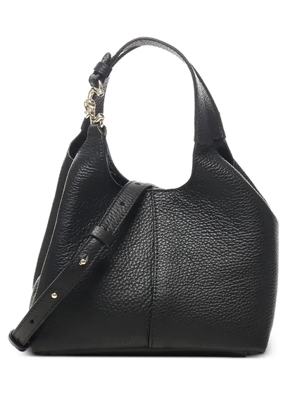 Кожаная сумка через плечо Coccinelle small C-Easy black