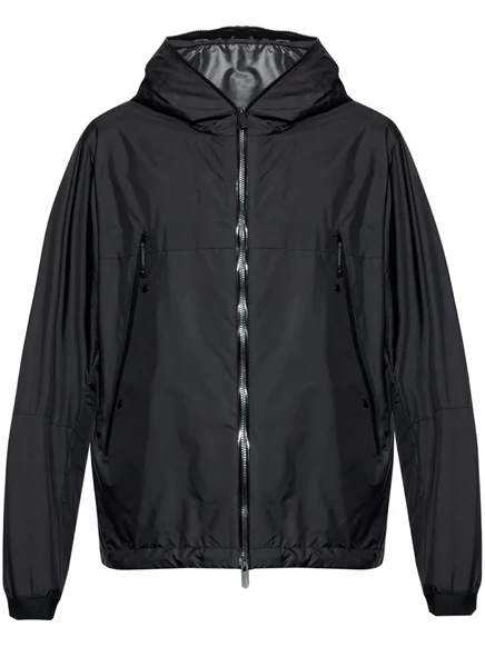 Мужская легкая куртка Moncler Junichi с капюшоном, черная