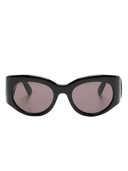 Солнцезащитные очки Gucci Eyewear в оправе-бабочке black