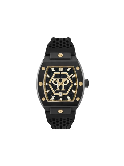 Мужские часы Philipp Plein The Hexagon Phantom 44 мм, черные