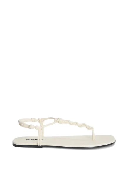 Женские сандалии Jil Sander Tangle с узлом, нейтральные