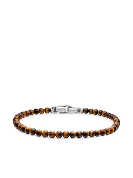 Мужской браслет David Yurman Spiritual Beads, серебряный