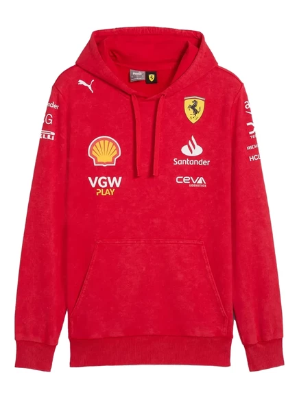 Мужская худи Puma x Scuderia Ferrari, красная