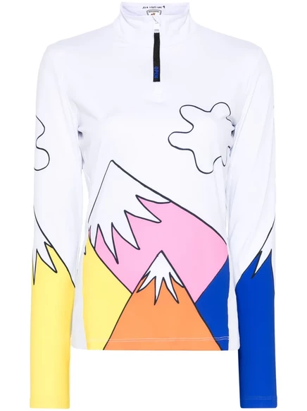 Свитер с застежкой-молнией Rossignol x JCC Booster white