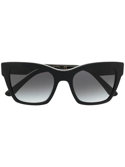Женские солнцезащитные очки Dolce & Gabbana Eyewear квадратная оправа, черные