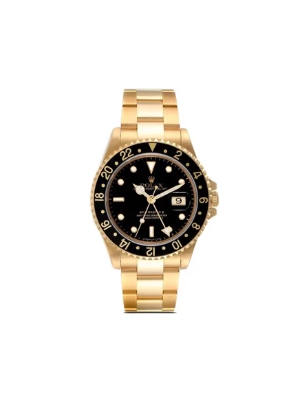 Мужские часы Rolex GMT‑Master II 40 мм, черный циферблат