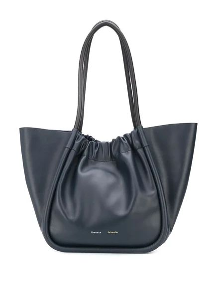 Сумка-тоут Proenza Schouler L с рюшами blue
