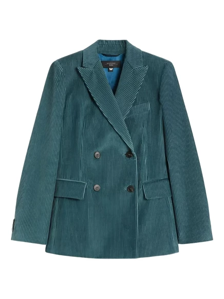 Женский двубортный блейзер Weekend Max Mara, синий