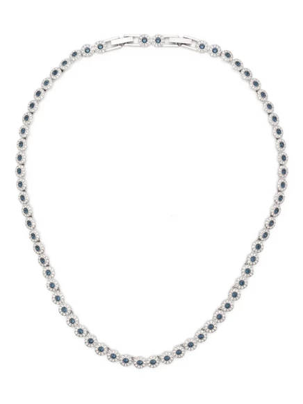 Колье Swarovski Una Angelic, серебристое