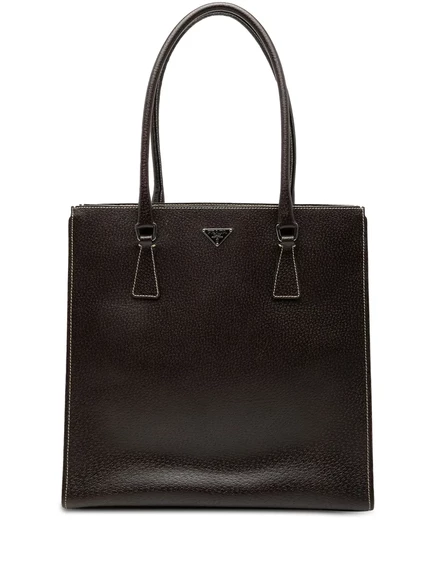 Женская сумка-тоут Prada Cinghiale, коричневая