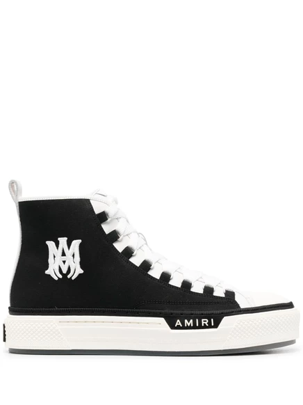Мужские высокие кеды Amiri M.A. Court, черные