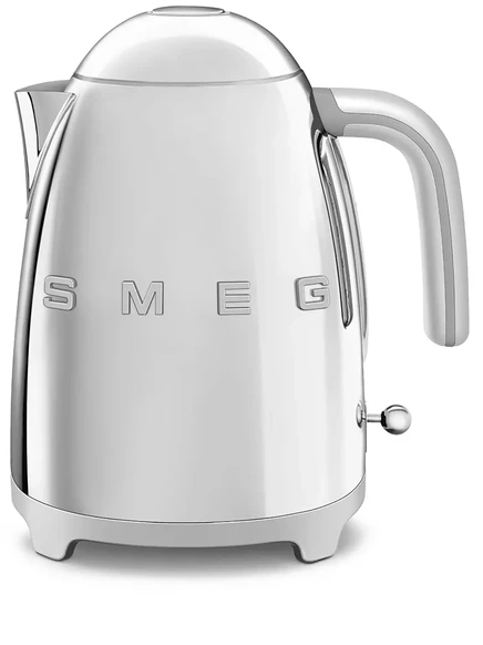 Чайник Smeg из нержавеющей стали, серебристый
