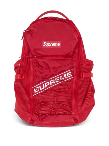 Мужской рюкзак Supreme с логотипом, красный