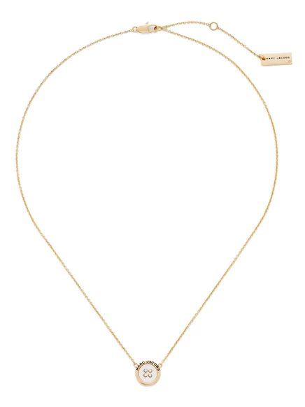 Женское ожерелье Marc Jacobs Button Mop, золотистое