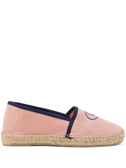 Женские эспадрильи Lacoste с логотипом, розовые