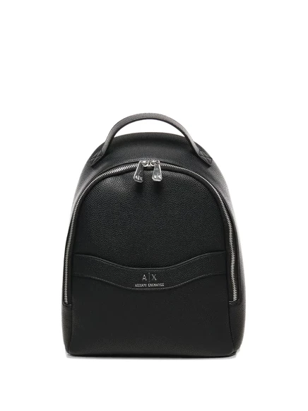 Женский рюкзак Armani Exchange с логотипом, черный