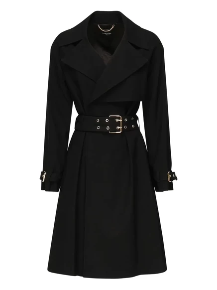 Женское тренч-пальто Marciano by GUESS с цепочкой, черное