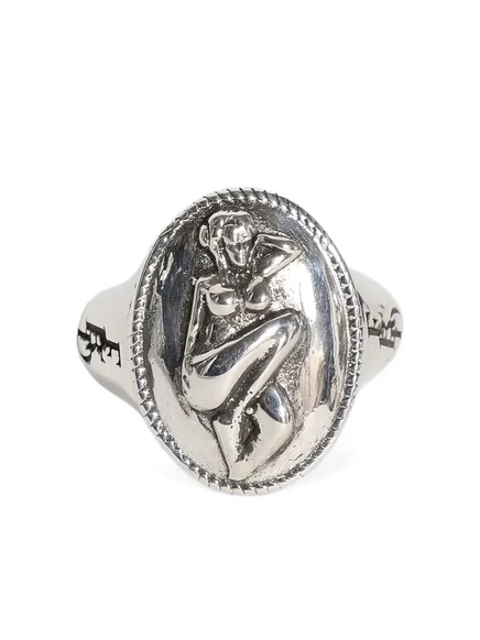Мужское кольцо Enfants Riches Dprims Pin Up Cameo, серебристое
