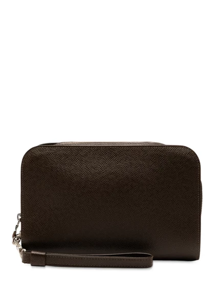 Клатч Louis Vuitton Taiga Pochette Baikal, коричневый