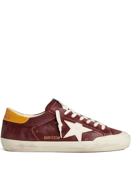 Мужские кроссовки Golden Goose Ballstar, бордовые