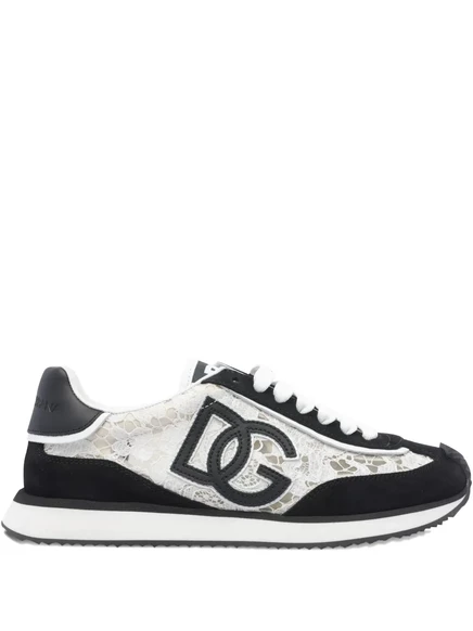 Кроссовки Dolce & Gabbana с логотипом, черные