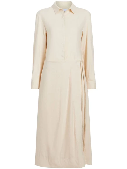 Миди-платье Proenza Schouler White Label Lato neutrals