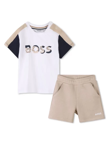 Детские шорты Boss Kidswear, набор 2 шт., белые