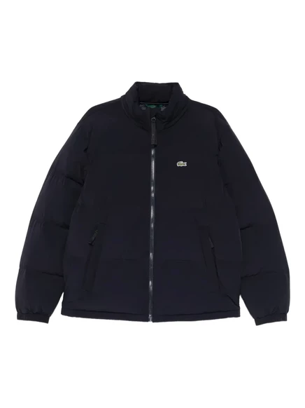 Мужская пуховая куртка Lacoste на молнии, синяя