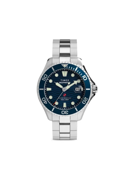 Мужские часы Timex Deepwater Meridian 44 мм, синий