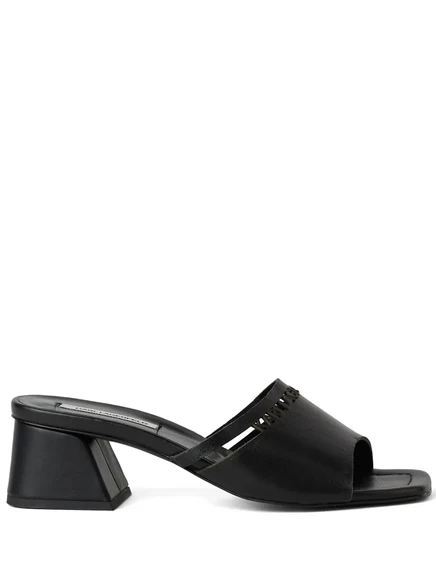 Кожаные босоножки Karl Lagerfeld Plaza 55 мм black