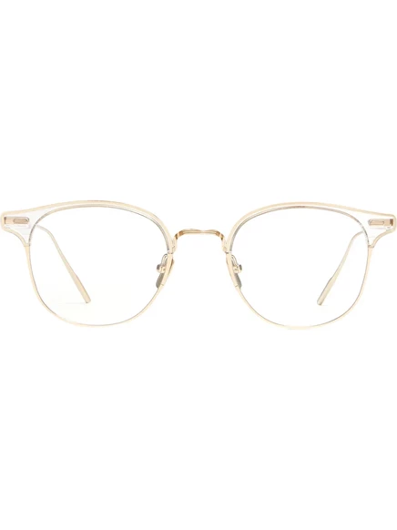 Унисекс очки Gentle Monster Alio X C1 круглые, белые