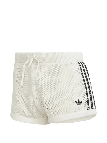 шорты adidas, связанные крючком в 3 полосы