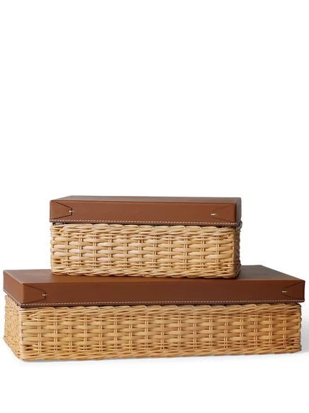 Декоративная шкатулка Ralph Lauren Home Bailey, коричневая