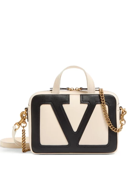 Женская сумка Valentino Garavani Viva Superstar, бежевая