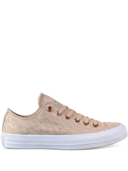 Женские кеды Converse Chuck Taylor All Star Ox, пыльно-розовые/белые