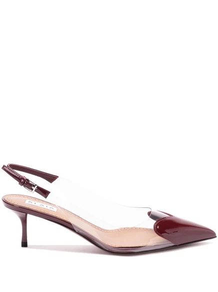 Женские туфли-лодочки Alaïa Le Coeur, 55 мм, красные