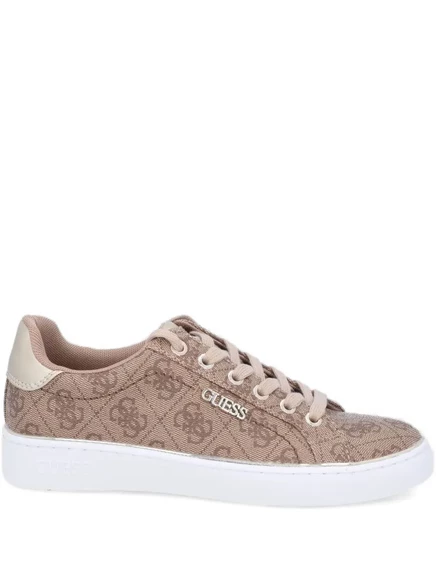 Женские кроссовки Guess USA Beckie, бежевые